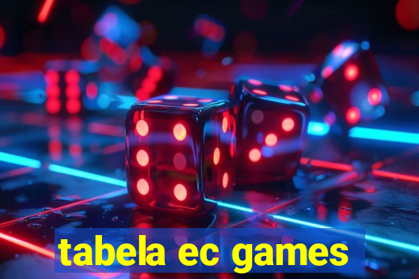 tabela ec games